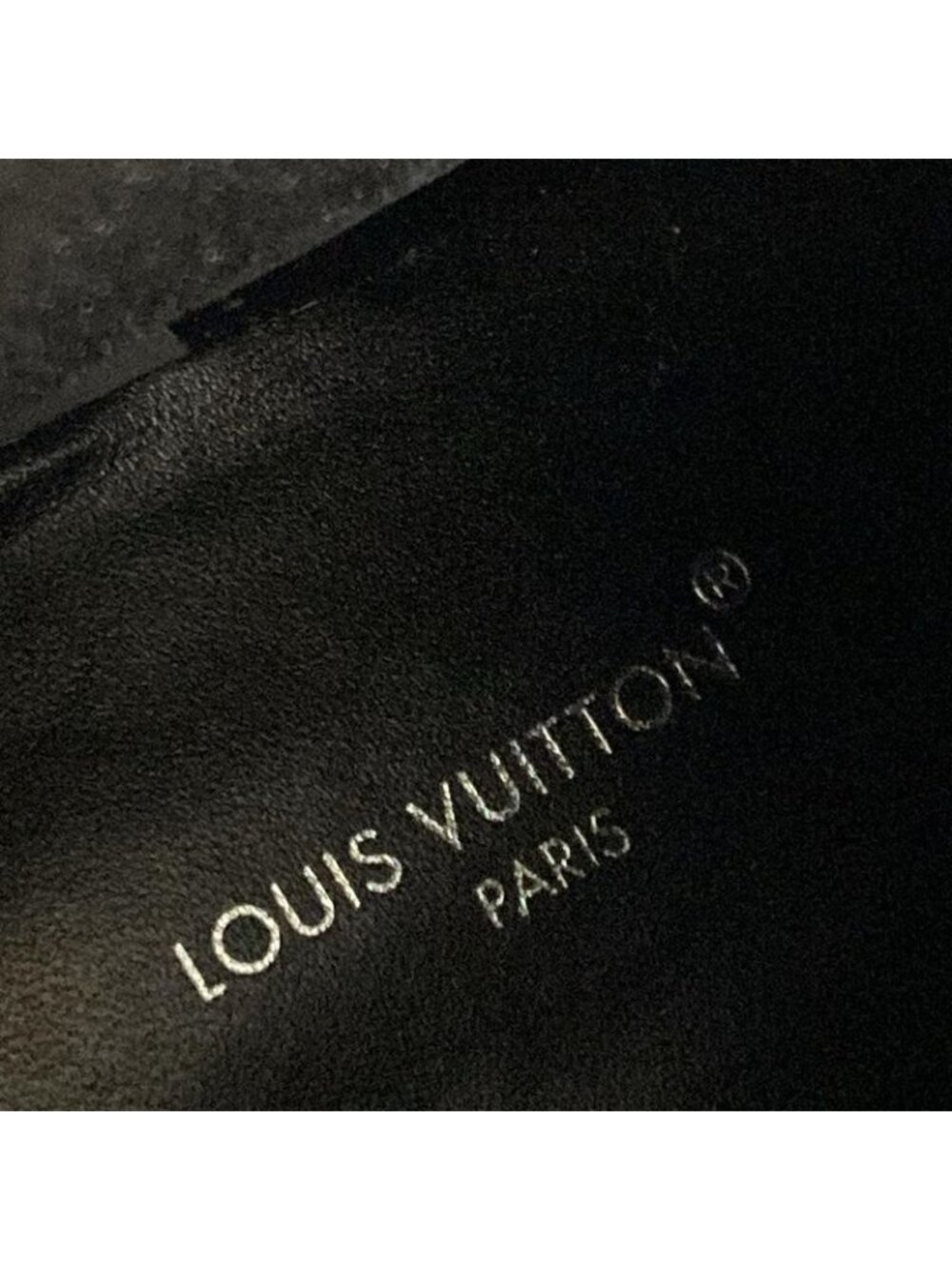 Louis Vuitton Short Boots 36.5 Black Monogram Canvas Leather - Picture 9 of 11